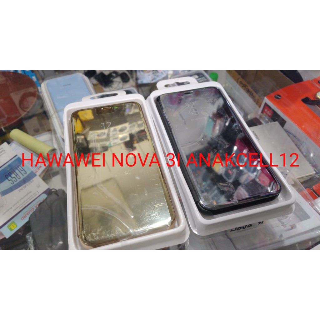 Lật Bao Da Nắp Gập Màu Trơn Đơn Giản Cho Huawei P20pro / Nova2i / Nova 3i / Oppo 9 Lite / Oppo F7