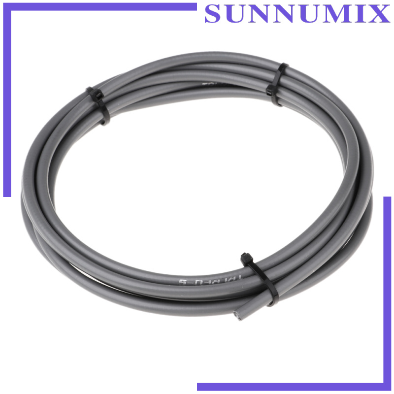 Vỏ Bọc Bảo Vệ Dây Phanh Xe Đạp Màu Xám 5mm