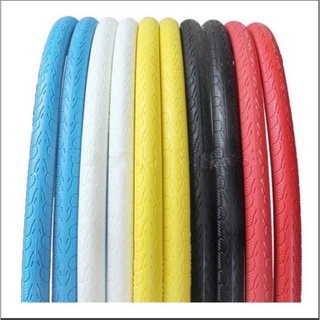 Lốp xe đạp đặc không săm màu đen kích thước 700*23c