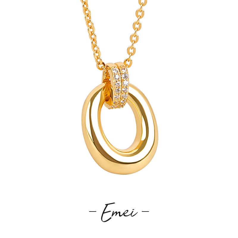 Vòng cổ Hình Chữ O Phong Cách Ins Dành Cho Nữ