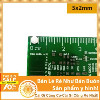 50 viên nam châm viên 5x2mm