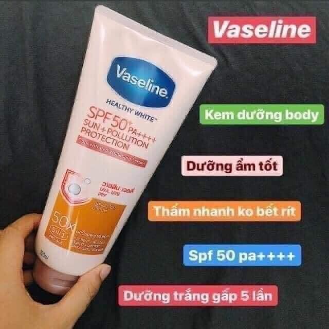 DƯỠNG THỂ VASELINE 50X THAILAND CHÍNH HÃNG