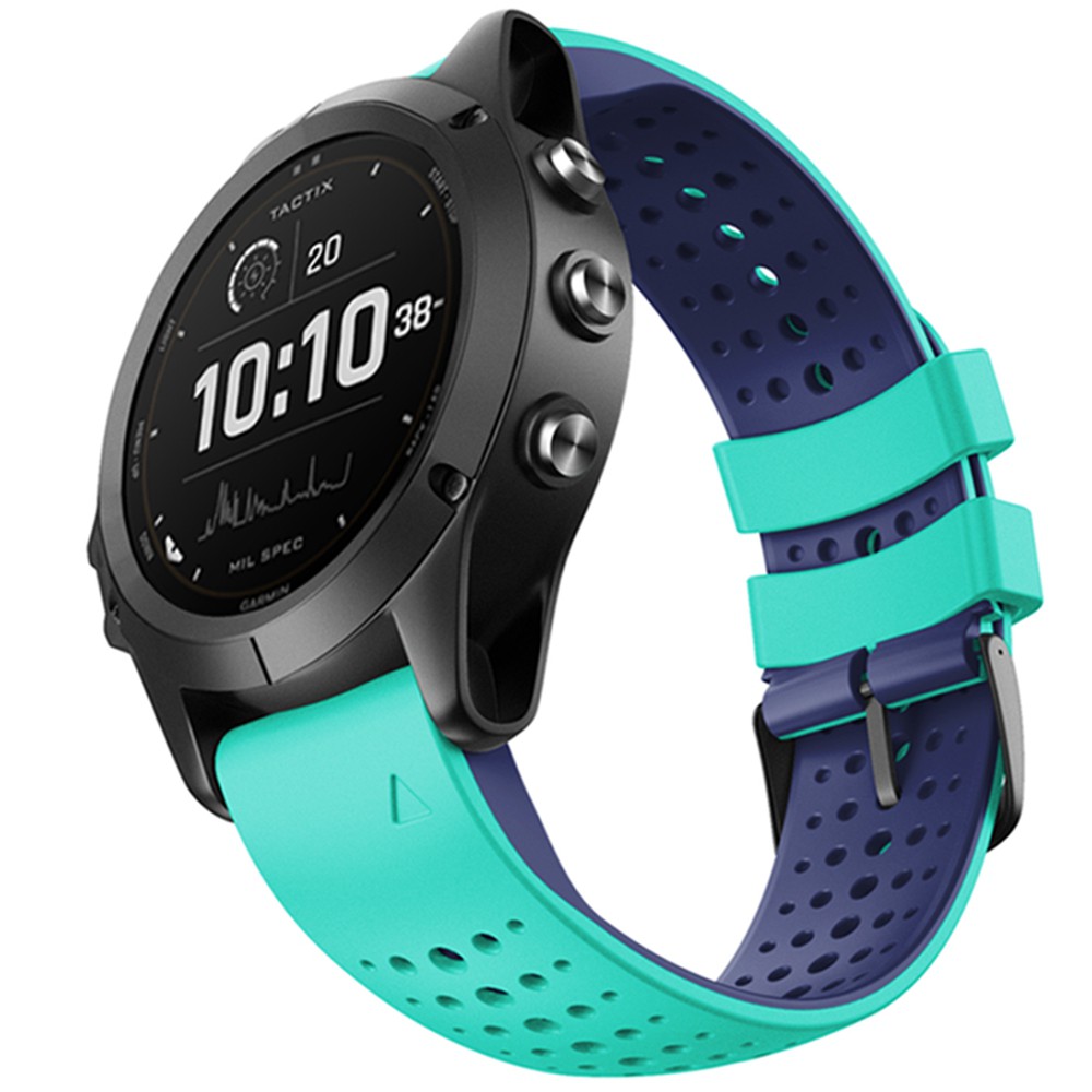 Dây đeo silicon 22mm thoáng khí cho đồng hồ thông minh Garmin Fenix 6 / Fenix 6 Pro Fenix 5 / Fenix 5 Plus / Forerunner