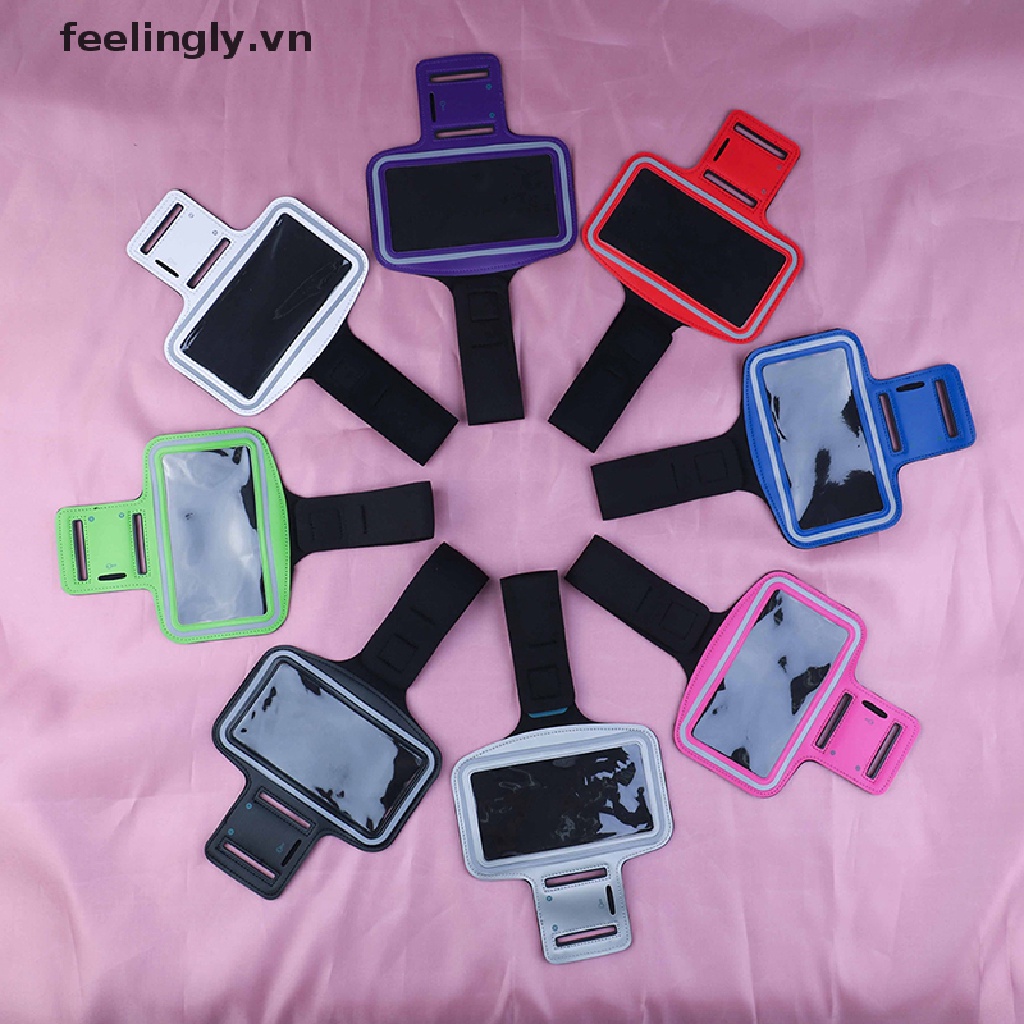 ❤Đầu❤ Túi Đựng Điện Thoại Đeo Cánh Tay 5.5 "Tiện Dụng Khi Tập Gym / Chạy Bộ