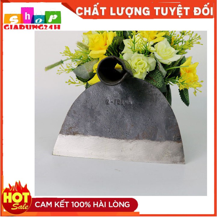 {FREESHIP} Lưỡi Cuốc làm vườn không cán lưỡi thép loại to -Giadung24h