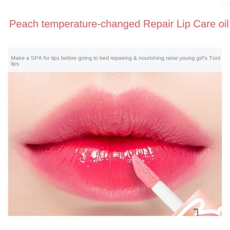 Son Môi Kiss Beauty Dưỡng Ẩm Không Dễ Phai Màu Thay Đổi Màu Sắc Theo Nhiệt Độ