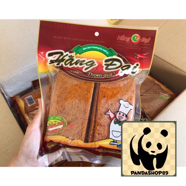 Bò miếng Hằng Đại cay (bịch 40 miếng)