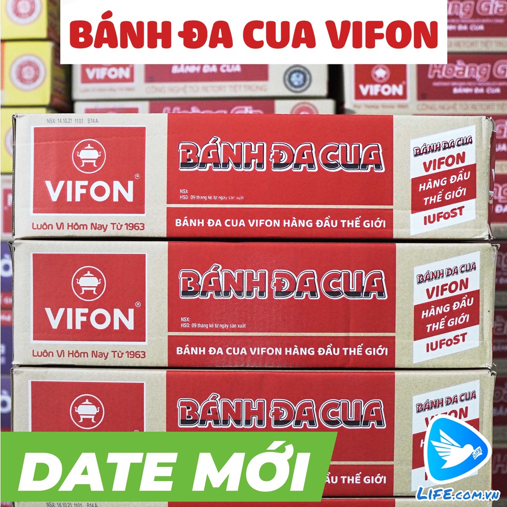 Thùng bánh đa cua VIFON - 30 gói/thùng