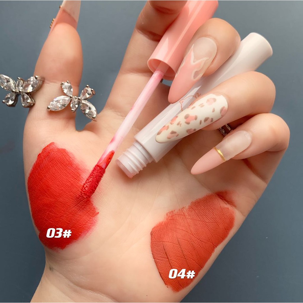 Set 4 son môi trang điểm kháng nước kiểu dáng tiện dụng ERSHIQI | BigBuy360 - bigbuy360.vn