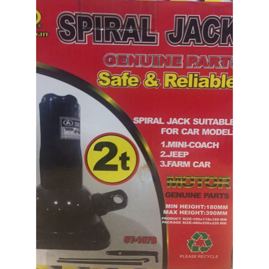 Kích quay tay 2 tấn