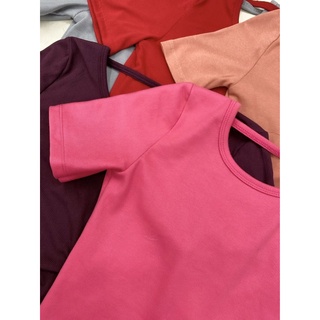 ÁO CROPTOP COTTON SIÊU ĐẸP ( hàng sẵn, hình ảnh shop tự chụp )