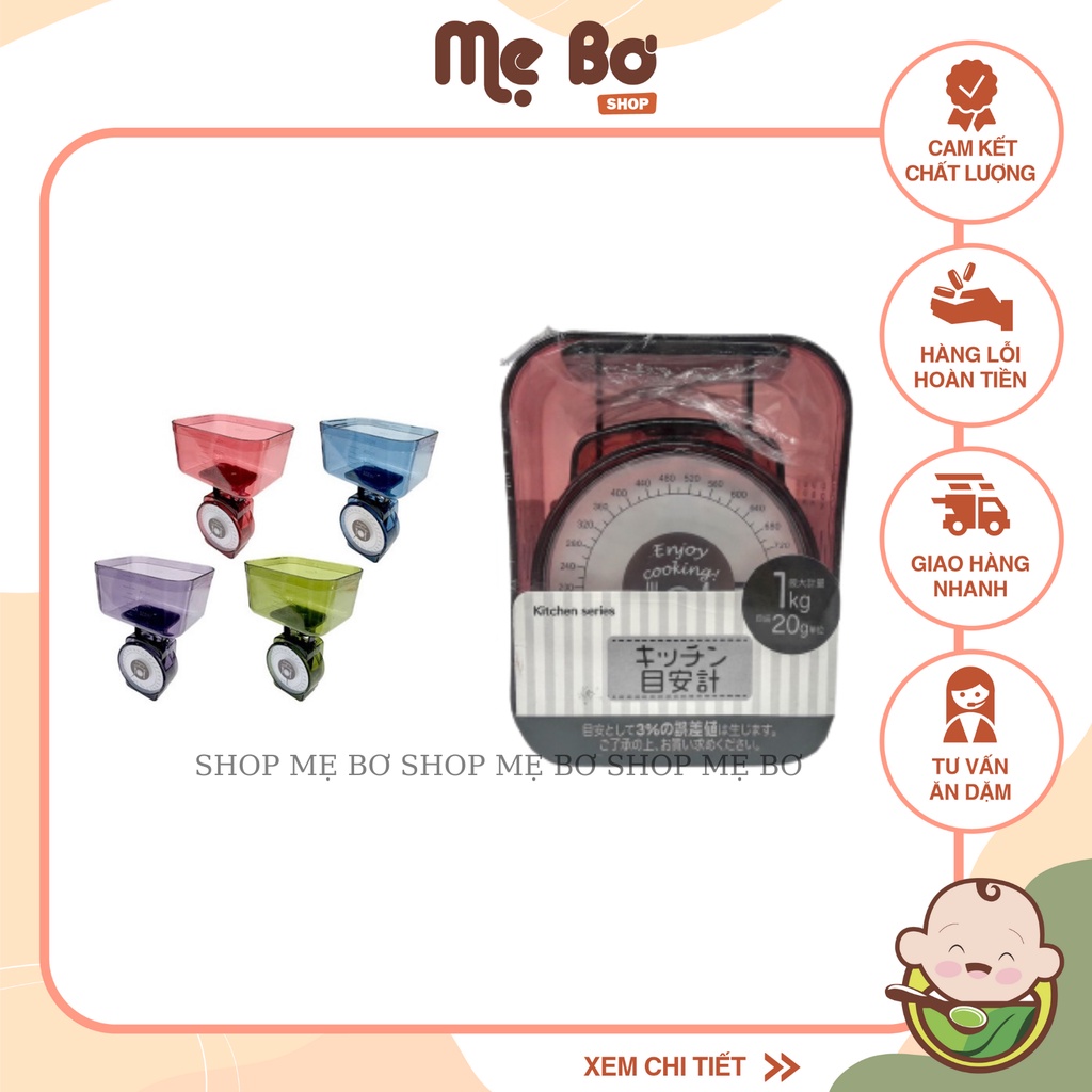 CÂN NHÀ BẾP MINI 1KG NHẬT