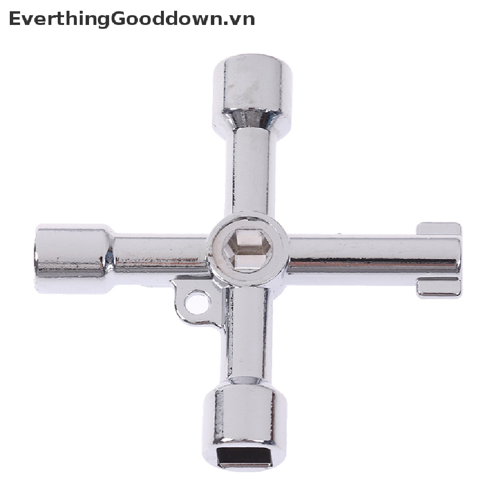 Everthinggooddown Chìa Khóa 4 Chiều Tiện Ích Cho Hộp Đồng Hồ Đo Khí Gas Điện Mở Tủ Chén Chìa Khóa