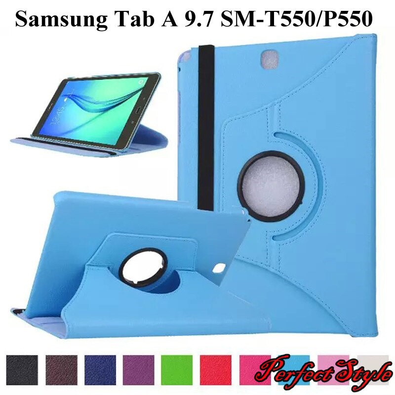 Bao da nắp gập xoay Samsung Galaxy Tab A 9.7 SM- T550 T551 T555 P550 P555