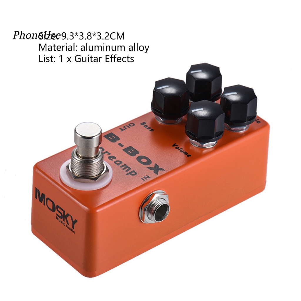 Phơ Đàn Guitar Hợp Kim Nhôm PU B-Box Preamp Chất Lượng Cao