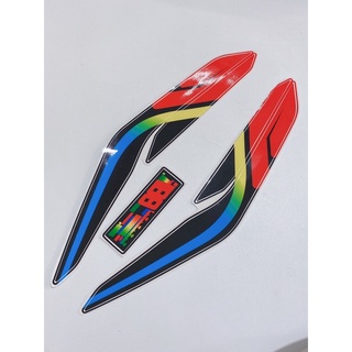 Decal dán đèn demi xe Vario 150 đời 2018-2020 (giao màu ngẫu nhiên)