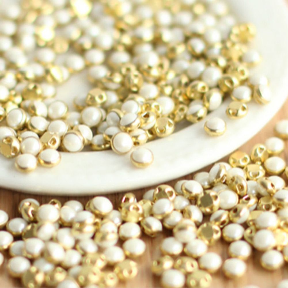 Set 50 bút ngọc trai giả mini dễ thương để trang trí quần áo búp bê