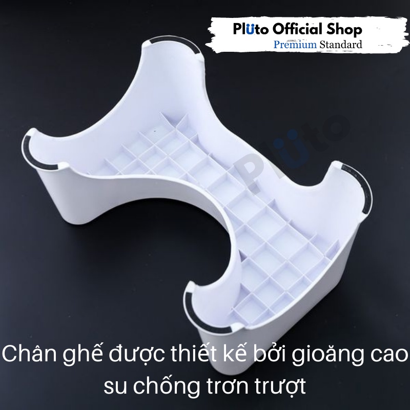 Ghế kê chân toilet, ghế nhựa để chân bồn cầu Việt Nhật chống táo bón