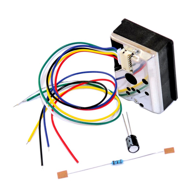 1 Thiết Bị Cảm Biến Khói Chống Bụi GP2Y1014AU GP2Y1010AU0F