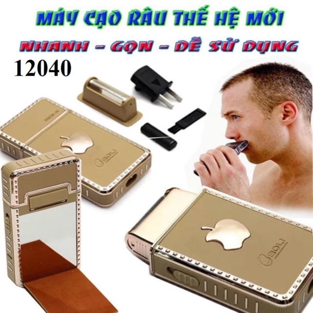 Máy cạo râu quả táo Boli, tông đơ cạo râu Boli