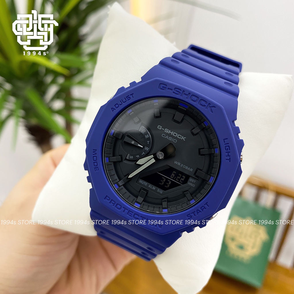 Đồng hồ nam Casio G-Shock GA-2100-2A chống va đập, chống nước 200m, hàng chính hãng