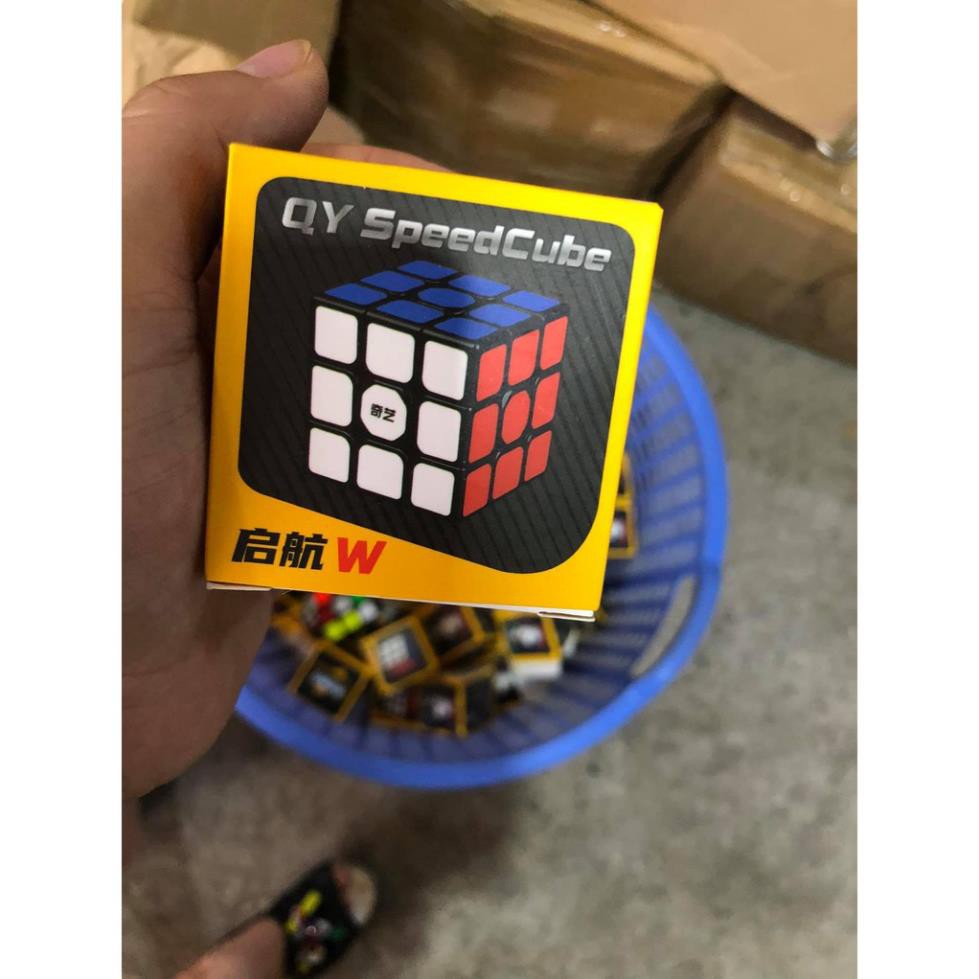 Rubik 3x3 Qiyi Sail W Rubic 3 Tầng Khối Lập Phương Ma Thuật