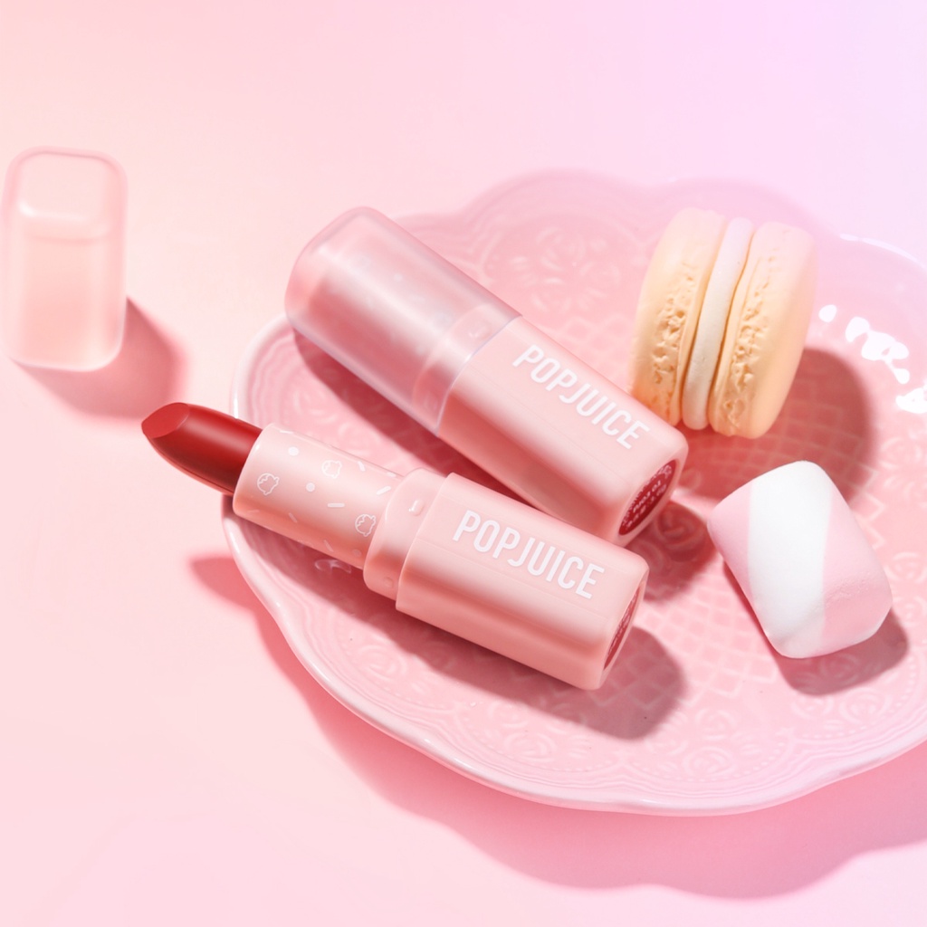 Son lì Popjuice Ireneda mềm mịn dưỡng ẩm lên màu lâu trôi