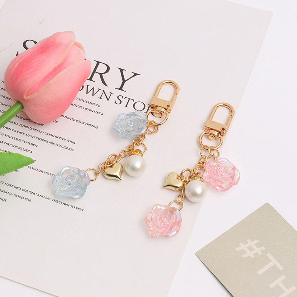 Aaron1 Móc Chìa Khóa Resin Độc Đáo Cho Nữ