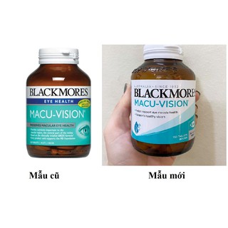 Viên uống bổ mắt Blackmores Macu vision plus của Úc, mẫu mới