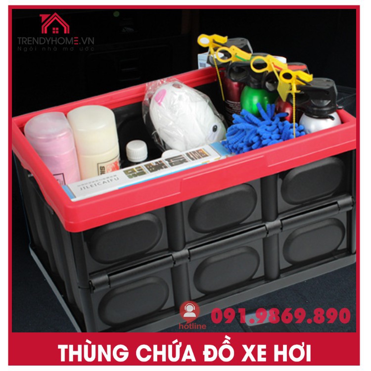 Thùng chứa đồ cho xe hơi , thùng đa năng cho ô tô, thùng chứa đồ tiện lợi để đồ khi đi dã ngoại