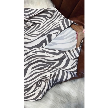 Pijama thiết kế vằn latin