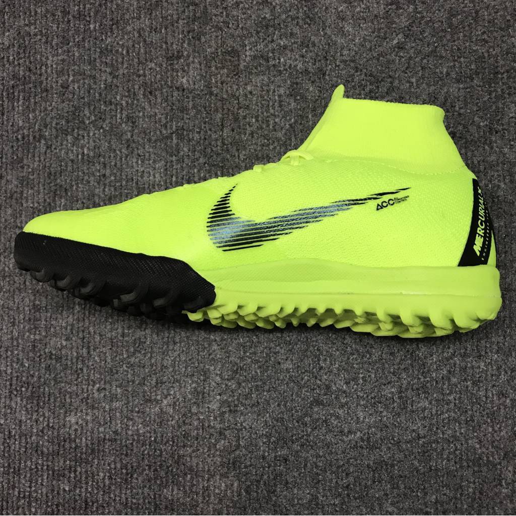 Giày đá bóng Mercurial X  xanh cốm  nhân tạo