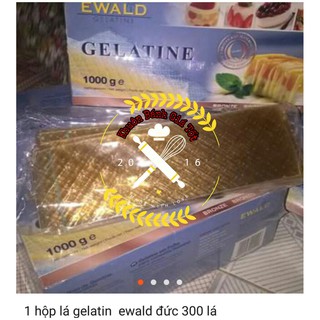 Gelatin lá - 10 lá