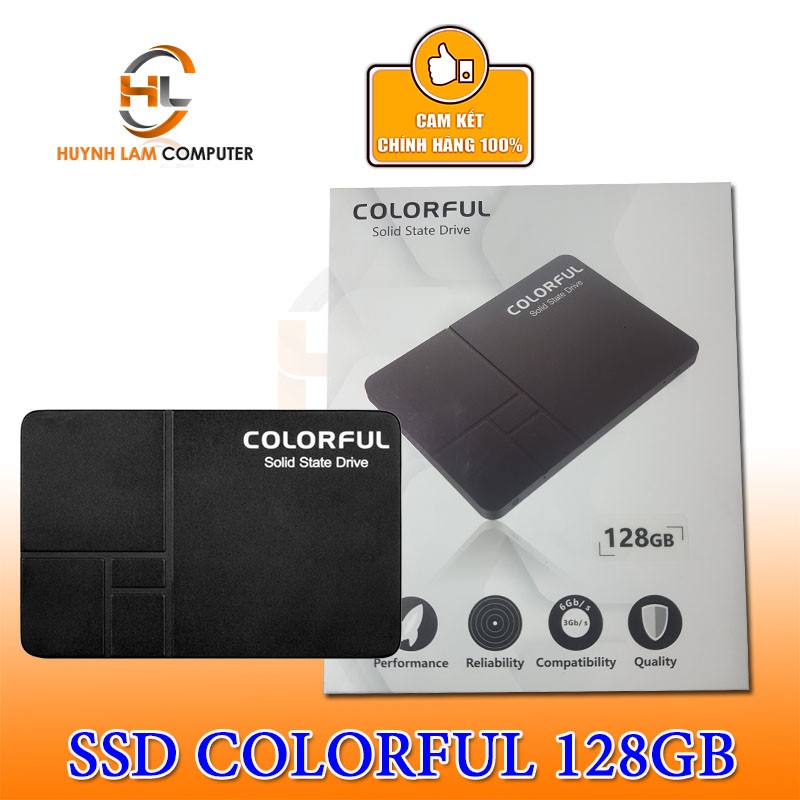 [Mã ELMS5 giảm 7% đơn 300K] Ổ cứng SSD 128GB Colorful SL300 NWH Phân phối