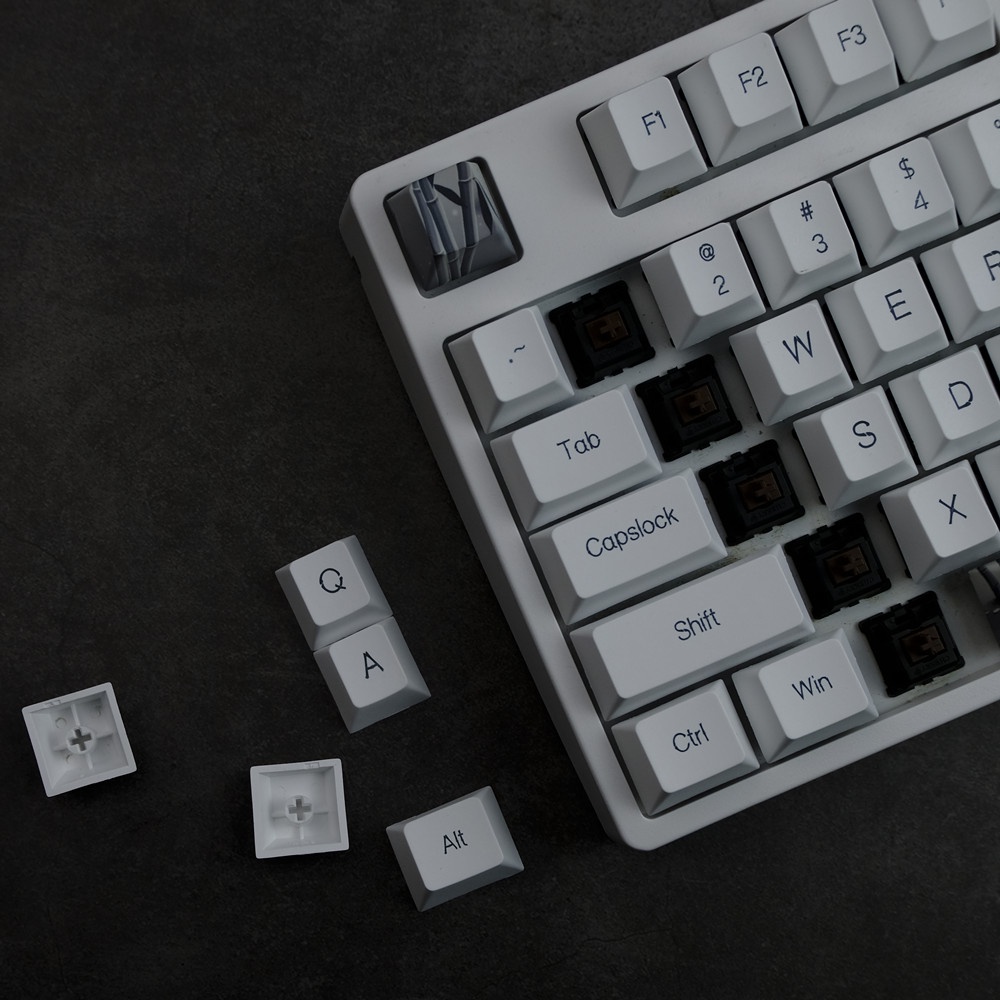 Gói phím gấu trúc GMK, 140 phím keycaps Cherry Profile DYE-SUB Cá nhân hóa GMK Keycaps cho bàn phím cơ