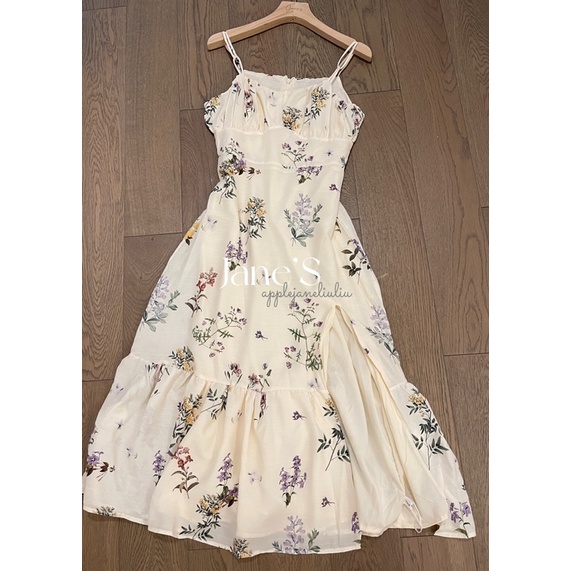 Jane Váy hoa vintage nhẹ nhàng kiểu Pháp ẢNH THẬT CUỐI