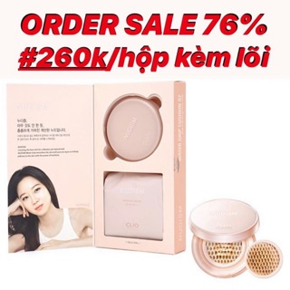 Set phấn nước cushion clio nudism water-grip