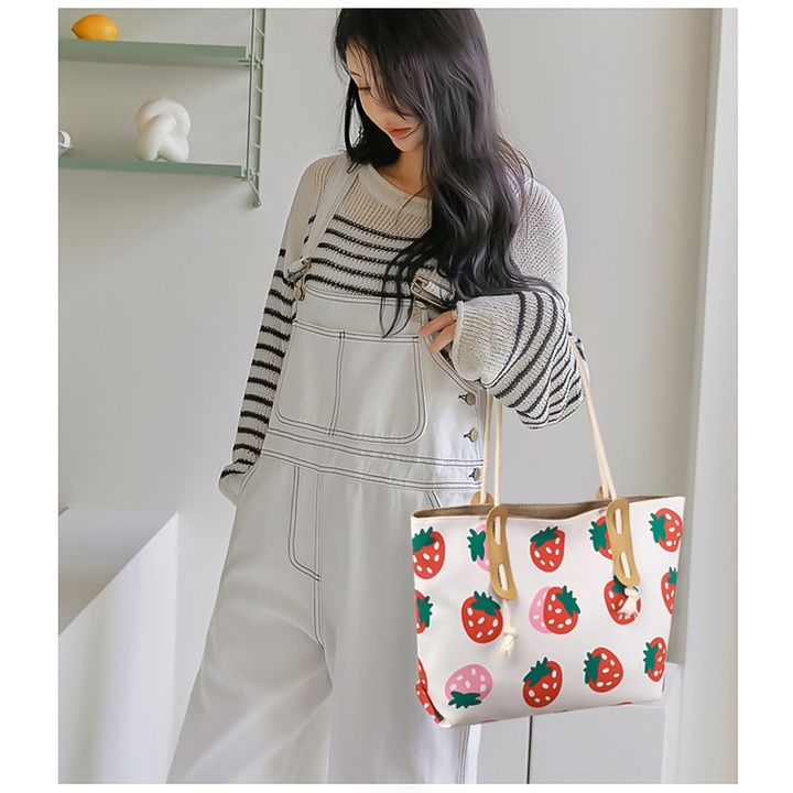 Túi xách đeo chéo nữ tote thời trang hàn quốc nhiều hoa tiết xinh xắn - TX12