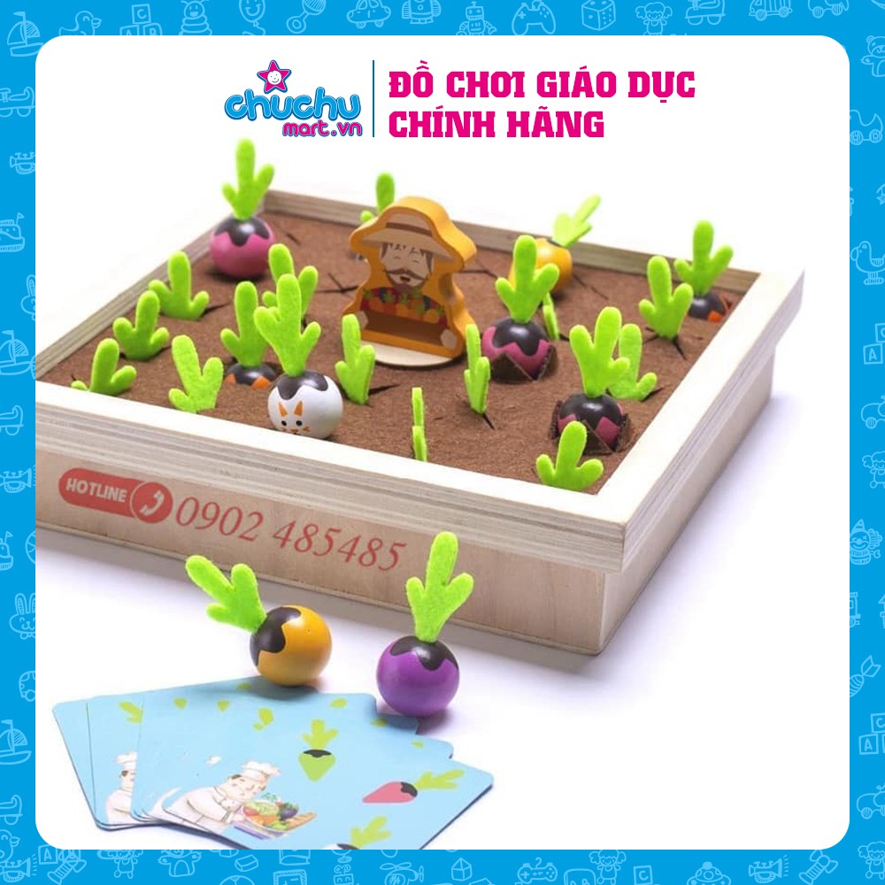 Nhổ củ cải - Game luyện trí nhớ