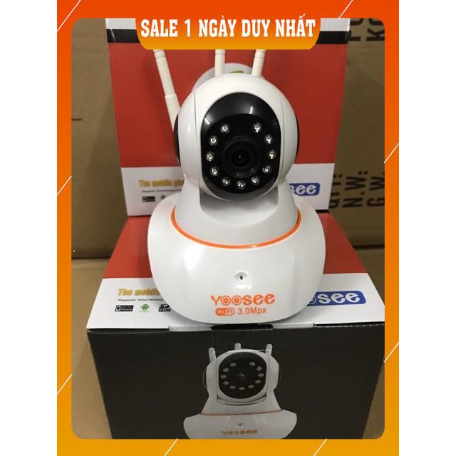 Camera ip Yoosee 3 râu 3.0 HD 2K - Kèm thẻ 32Gb | BigBuy360 - bigbuy360.vn