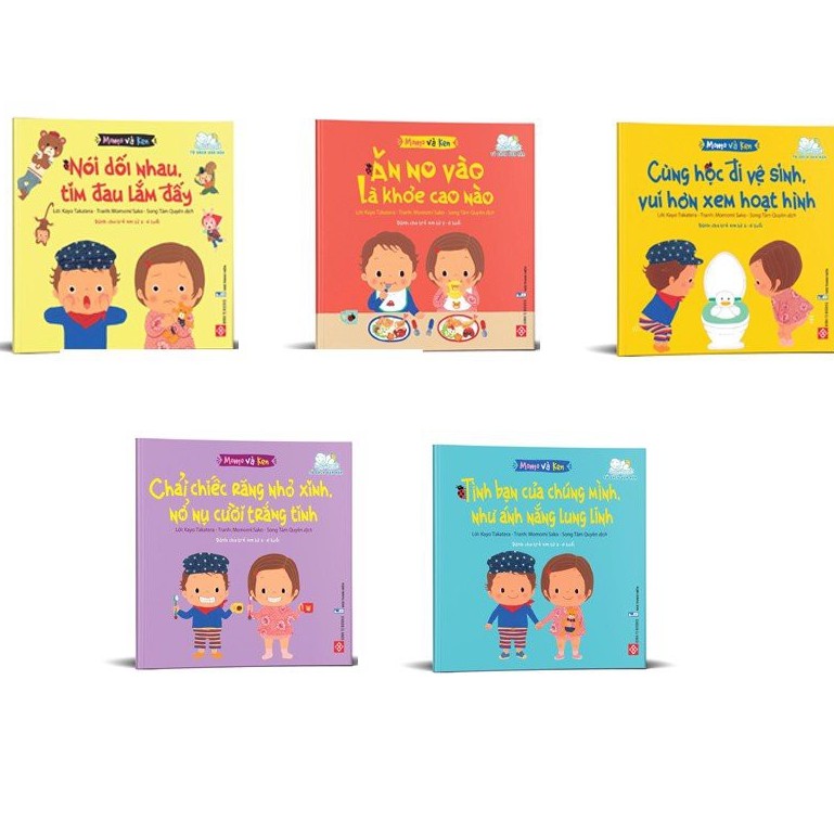 SÁCH - COMBO: Momo và Ken (5 tập)