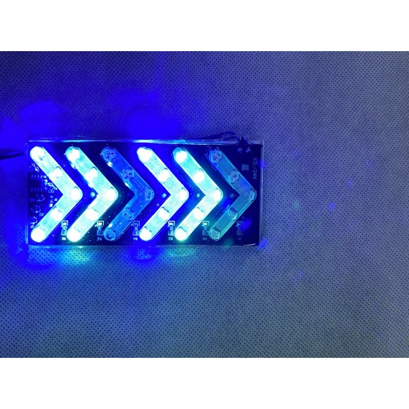 Led trang trí mũi tên 7 mầu