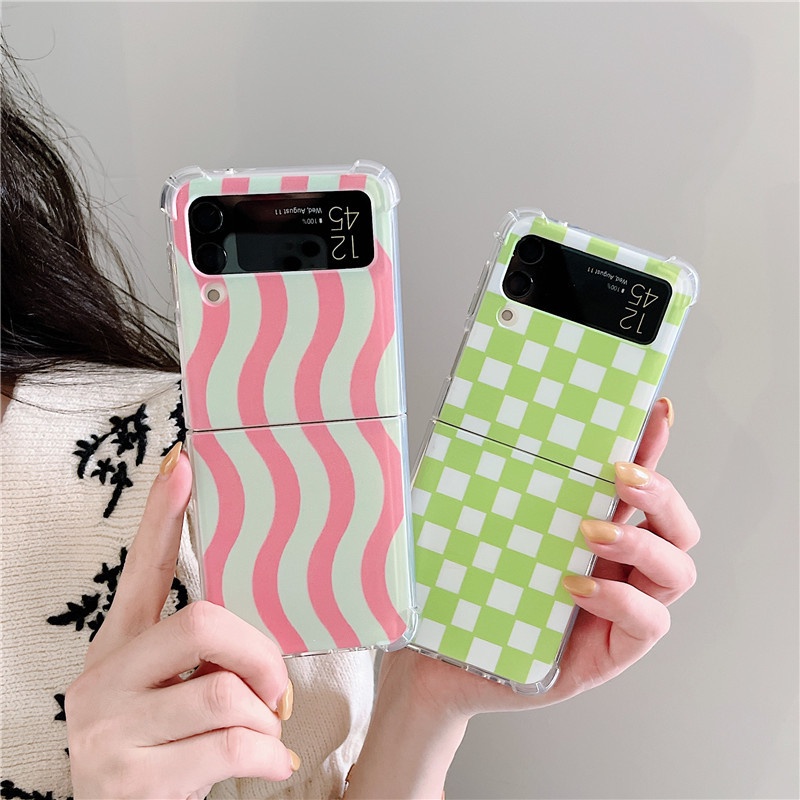 Ốp Điện Thoại Nhám Chống Sốc In Hình Hoa Tulip Dễ Thương Cho Samsung Galaxy Z Flip 3 5G Z Flip 3 Zflip3 Z Flip3