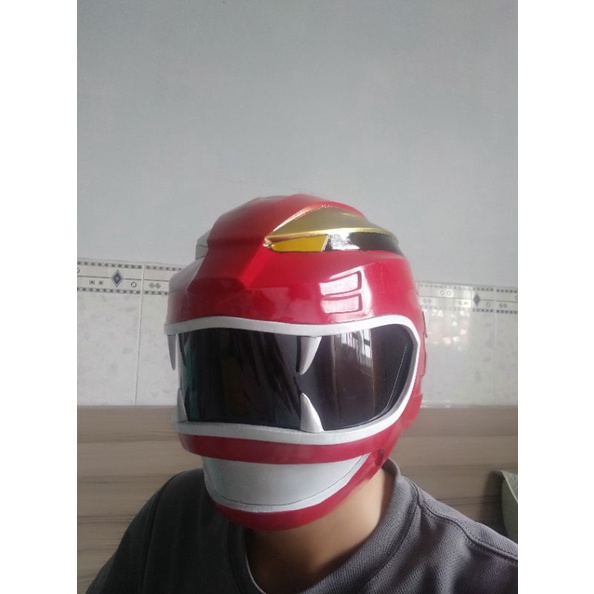 Nón siêu nhân Power Ranger Gao Đỏ