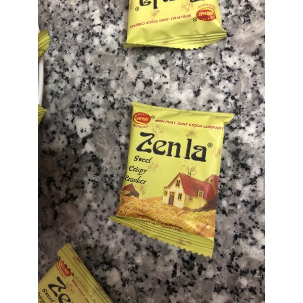 500g Bánh Quy Mè Vừng Zenla Đặc Biệt Thơm Ngon - Hàng Chuẩn Công Ty