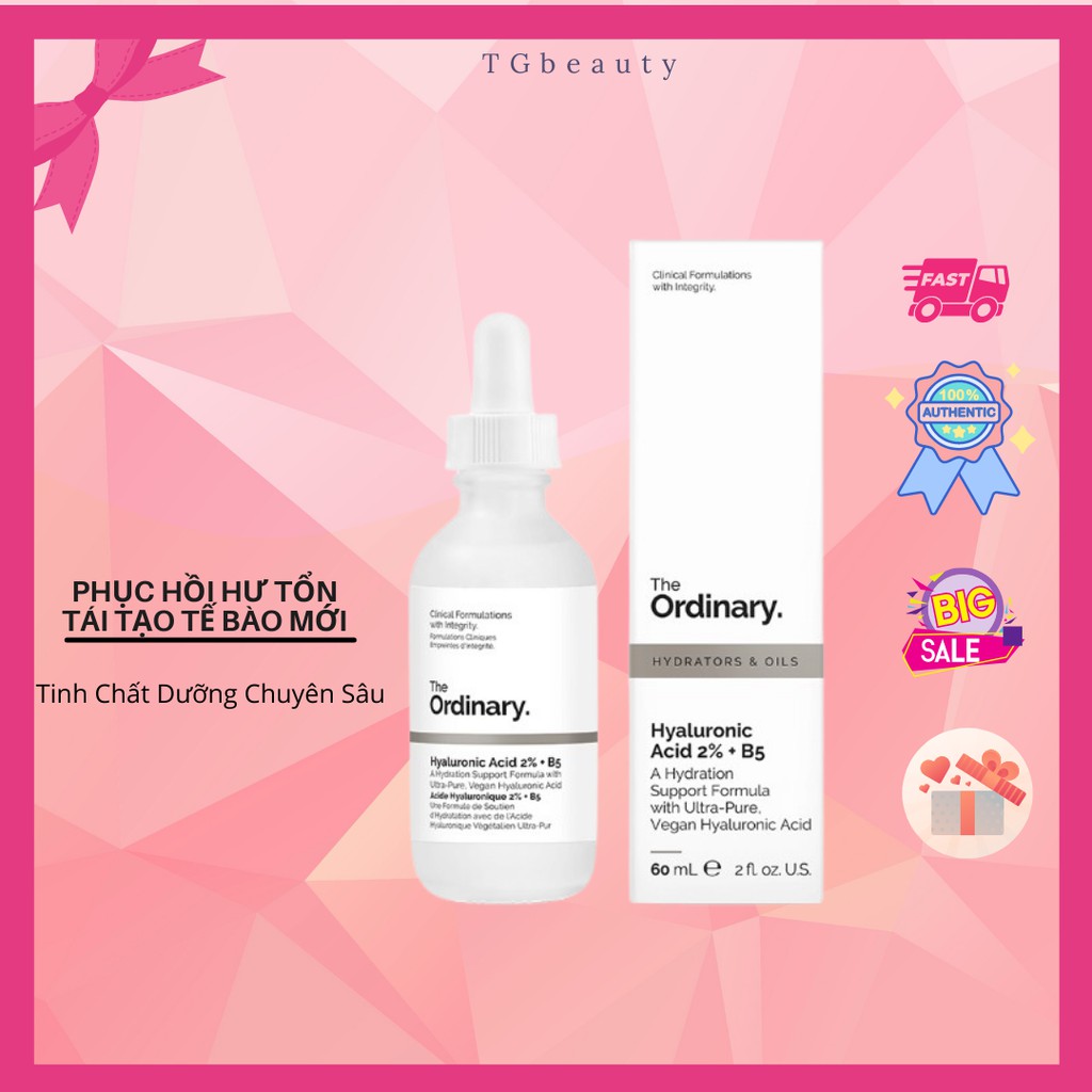 Serum cấp nước dưỡng ẩm The Ordinary Hyaluronic Acid 2% + B5 CANADA