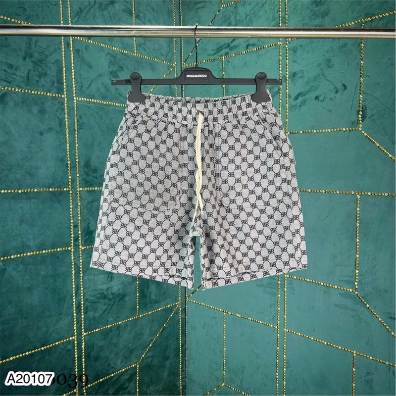 Quần Đùi Nam Logo GC BLCG len Siêu Đẹp - Quần Ngố Nam GC BLCG Chất Vải Dày Siêu Thoáng