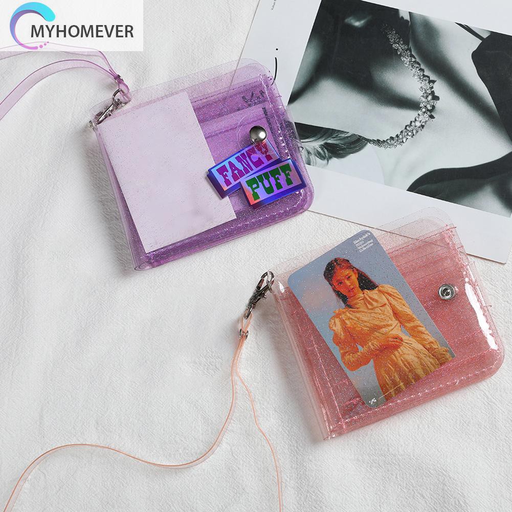 Ví nhựa trong suốt đựng tiền xu dành cho nữ