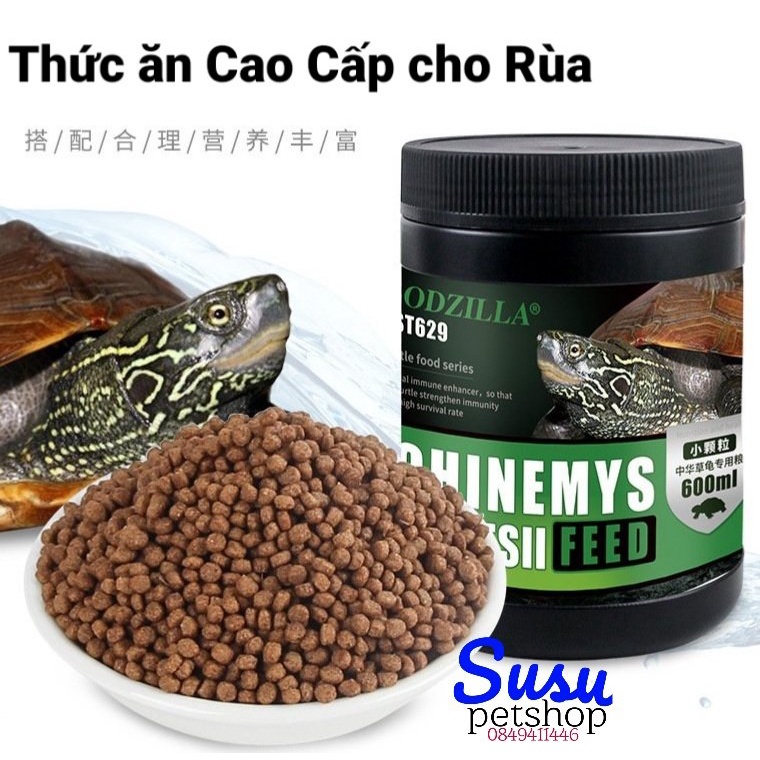 Thức ăn cao cấp cho Rùa Jonsanty 600ml