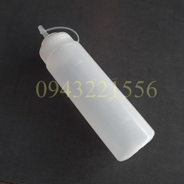 BÌNH NHỰA ĐỰNG NƯỚC SỐT 500ML